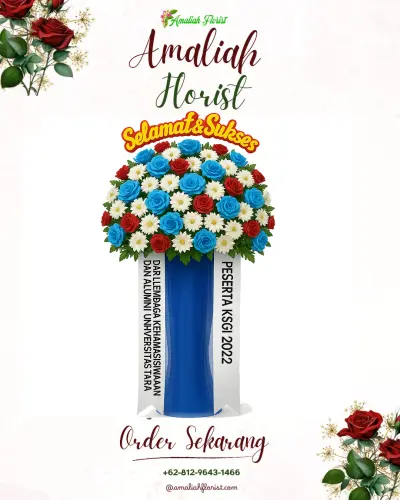 Standing Flower di Kampung Bugis